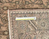 5x10 Vintage Brown Persian Style Hand Knotted Low Pile Wool Area Rug
